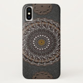 Khaki Crocodilus Porosus Case-Mate iPhone Case (Achterkant)