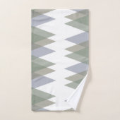 Khaki-driehoeken Bad Handdoek (Handdoek)
