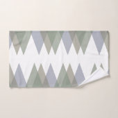 Khaki-driehoeken Bad Handdoek (Handdoek)