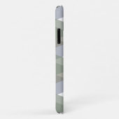 Khaki driehoeken Case-Mate iPhone case (Achterkant/rechts)