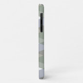Khaki driehoeken Case-Mate iPhone case (Achterkant/links)