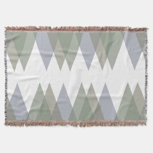 Khaki-driehoeken Deken (Voorkant)