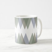 Khaki-driehoeken Koffiemok (Voorkant rechts)