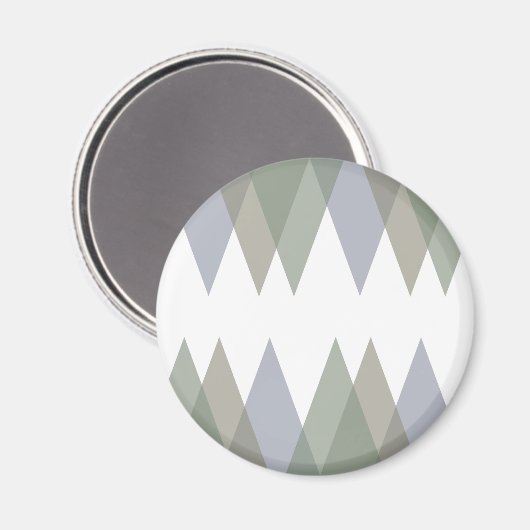 Khaki-driehoeken Magneet (Voorkant / Achterkant)