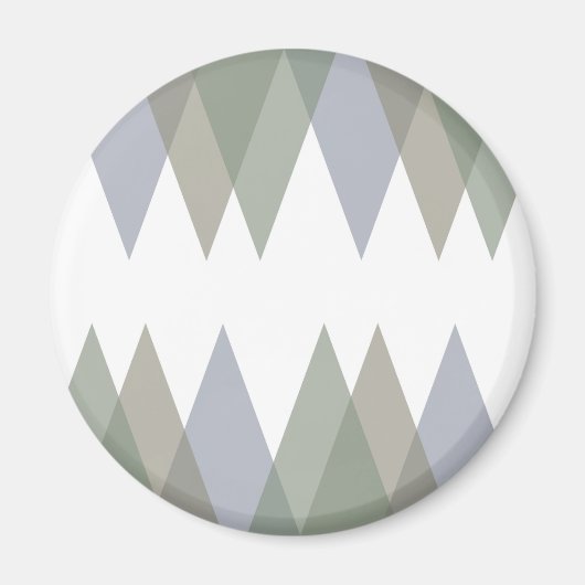 Khaki-driehoeken Magneet (Voorkant)