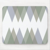 Khaki-driehoeken Muismat (Voorkant)