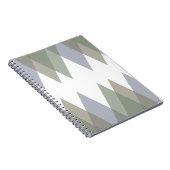 Khaki-driehoeken Notitieboek (Rechterzijde)