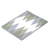 Khaki-driehoeken Notitieboek (Linkerzijde)