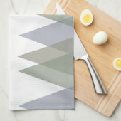 Khaki-driehoeken Theedoek (Quarter Fold)