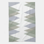 Khaki-driehoeken Theedoek (Verticaal)