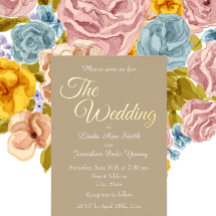 Khaki eenvoudige stijl bruiloft