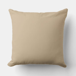 Khaki effen kleur, kussen, eenvoudig, modern, neut kussen
