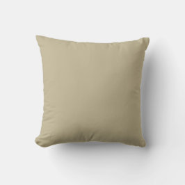 Khaki, Effen Kleur, Kussen, Modern, Eenvoudig Kussen