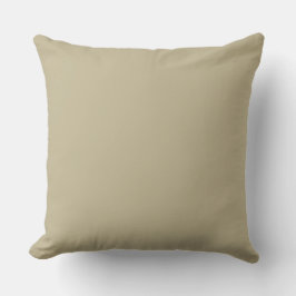 Khaki, Effen Kleur, Kussen, Modern, Eenvoudig Kussen