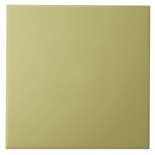 Khaki Green-tegel Tegeltje (Voorkant)