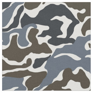 Khaki Grey Camo Militaire stof