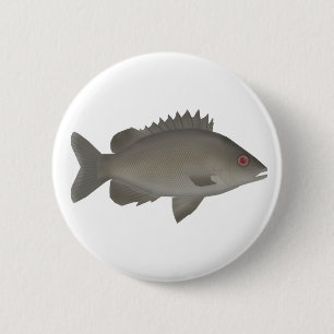 Khaki Grunter Ronde Button 5,7 Cm
