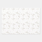 Khaki Kinder Eid Mubarak Inpakpapier Vel (Voorkant)