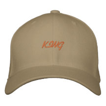Khaki Kleur King Text met Basic Flexfit Wol 