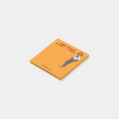 Khaki Makaak Gruweldadigheid Post-it® Notes (Schuin)