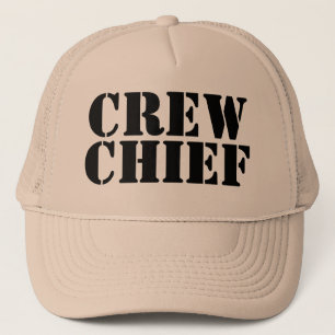 Khaki Militair CREW CHIEF Trucker Pet 100813