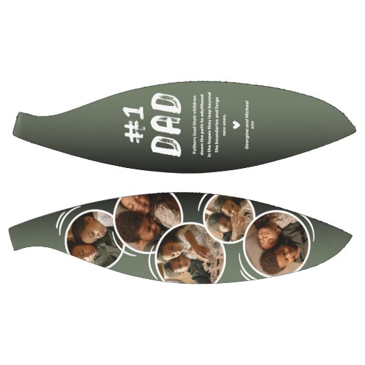 Khaki No.1 Pap Fathers Day Foto Basketbal (Panelen)