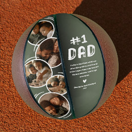 Khaki No.1 Pap Fathers Day Foto Basketbal