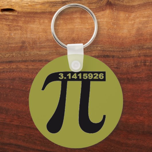 Khaki Pi Sleutelhanger (Voorkant)