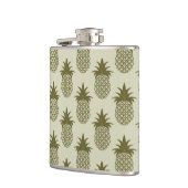 Khaki Pineapple Pattern Heupfles (Links)