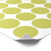 Khaki Safari Dot Poster (Hoek)