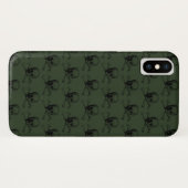 Khaki Skull Halloween Persoonlijke naam Case-Mate iPhone Case (Achterkant (horizontaal))