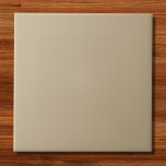 Khaki Solid Color Tegeltje<br><div class="desc">Khaki Solid Color</div>