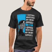 Khalid Abdul Muhammad quote2 T-shirt (Voorkant)
