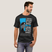 Khalid Abdul Muhammad quote2 T-shirt (Voorkant volledig)