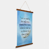 Khalil Gibran Love Quote Wall Art Tapestry Hangend Wandkleed (Gebogen)
