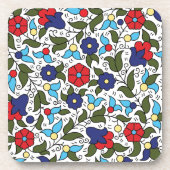 Khalil Hebron Midden-Oosters Keramiek Geïnspireerd Bier Onderzetter (Voorkant)