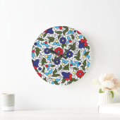 Khalil Hebron Midden-Oosters Keramiek Geïnspireerd Grote Klok (Huis)