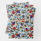 Khalil Hebron Midden-Oosters Keramiek Geïnspireerd Inpakpapier Vel (In situ)