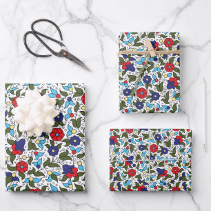 Khalil Hebron Midden-Oosters Keramiek Geïnspireerd Inpakpapier Vel