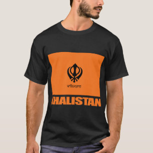 Khalistan Flag Apparel T-shirt