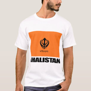 Khalistan Flag Apparel T-shirt