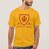 Khalsa - Oranje T-Shirt (Voorkant)