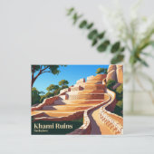 Khami-ruïnes Zimbabwe Briefkaart (Staand voorkant)