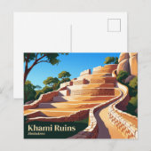 Khami-ruïnes Zimbabwe Briefkaart (Voorkant / Achterkant)