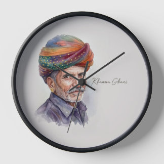 "Khamma Ghani" Rajastaanse muurklok
