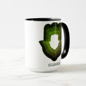 Khamsa Groene Mok herzien (Voorkant rechts)