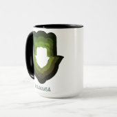 Khamsa Groene Mok herzien (Voorkant links)