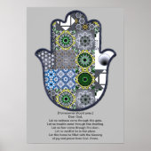 Khamsa Hand Poster Design 2 Owner Upscale (Voorkant)