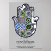 Khamsa Hand Poster Design 2 Renter (Voorkant)