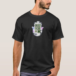 Khamsa of Hamsa Hand 3b Mannen opnieuw bezocht T-shirt